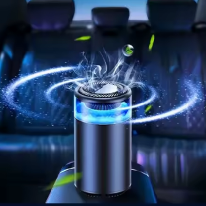 Diffuseur d’arôme intelligent – Atomisation ultrasonique + purificateur d’air de voiture avec LED